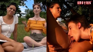 Ersties – Lina und Cataleya genießen ihre Exhibitionismus-Fantasien
